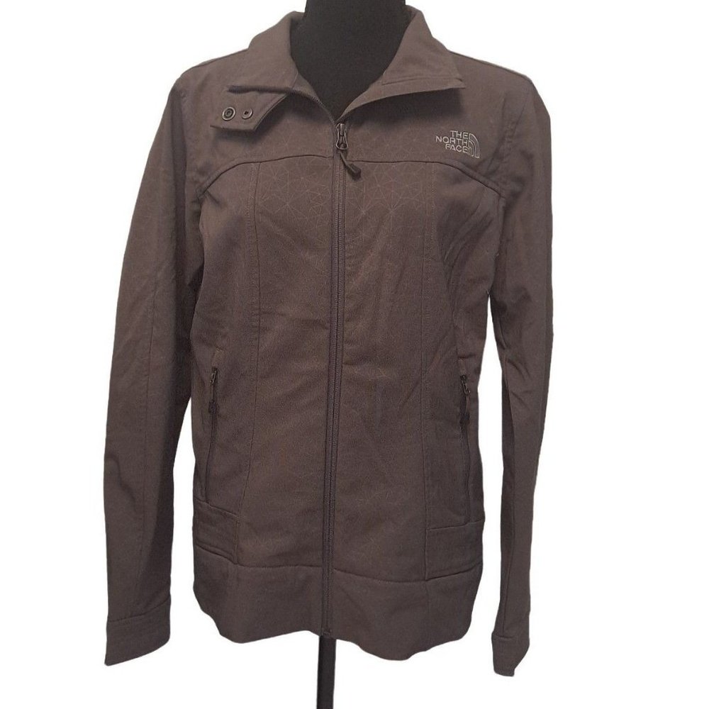 The North Face Womens Fig Full Zip Lightweight Outdoor Track Jacket Size L